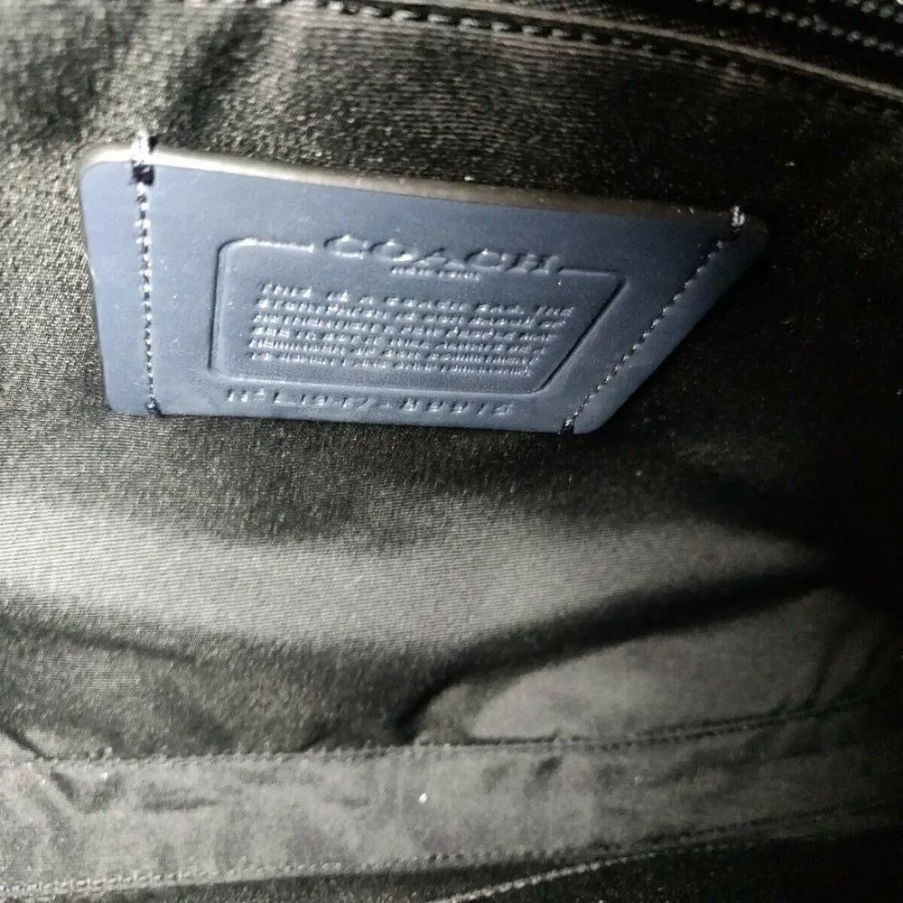 NWT Coach Edge Messenger Reflective Coach Patch